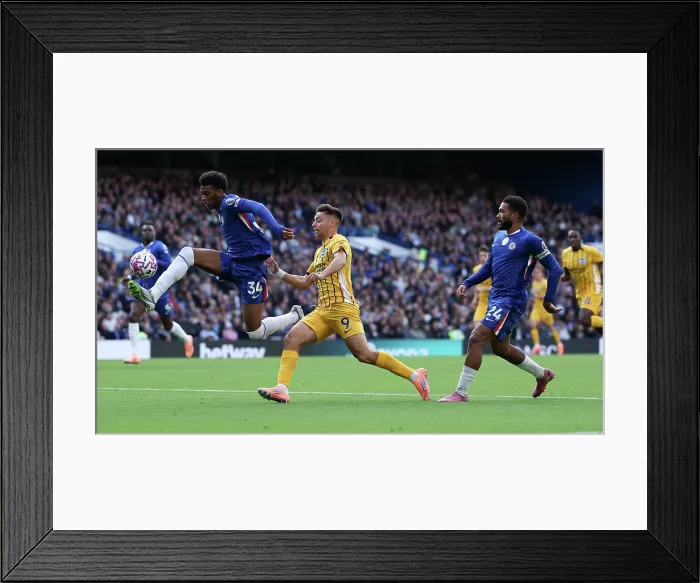 Framed Print : Chelsea v Brighton and Hove Albion Premier League 27SEP25 Framed Print : Chelsea v Brighton and Hove Albion Premier League 27SEP25
