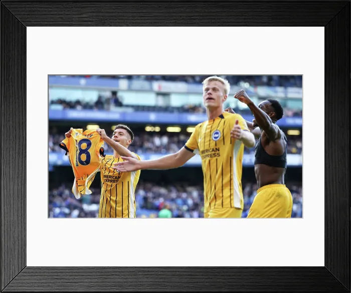 Framed Print : Chelsea v Brighton and Hove Albion Premier League 27SEP25 Framed Print : Chelsea v Brighton and Hove Albion Premier League 27SEP25