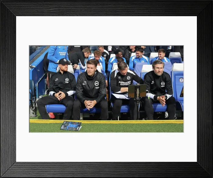 Framed Print : Chelsea v Brighton and Hove Albion Premier League 27SEP25 Framed Print : Chelsea v Brighton and Hove Albion Premier League 27SEP25