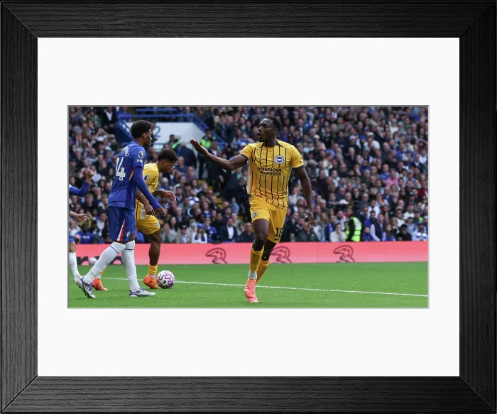 Framed Print : Chelsea v Brighton and Hove Albion Premier League 27SEP25 Framed Print : Chelsea v Brighton and Hove Albion Premier League 27SEP25