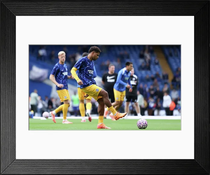 Framed Print : Chelsea v Brighton and Hove Albion Premier League 27SEP25 Framed Print : Chelsea v Brighton and Hove Albion Premier League 27SEP25