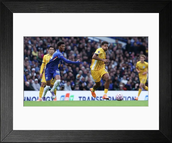 Framed Print : Chelsea v Brighton and Hove Albion Premier League 27SEP25