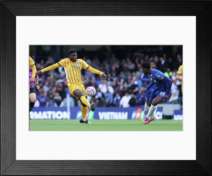 Framed Print : Chelsea v Brighton and Hove Albion Premier League 27SEP25 Framed Print : Chelsea v Brighton and Hove Albion Premier League 27SEP25