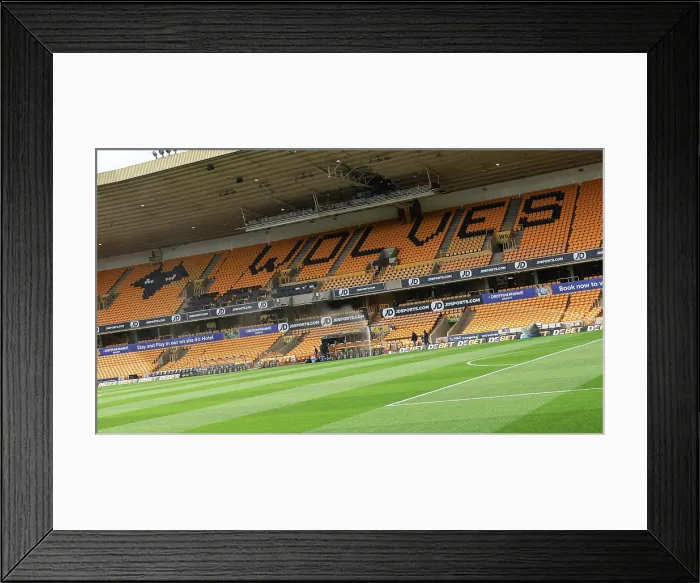 Framed Print : Wolverhampton Wanderers v Brighton and Hove Albion Premier League 05OCT25 Framed Print : Wolverhampton Wanderers v Brighton and Hove Albion Premier League 05OCT25