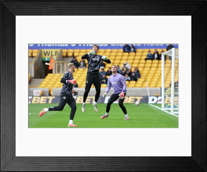 Framed Print : Wolverhampton Wanderers v Brighton and Hove Albion Premier League 05OCT25 Framed Print : Wolverhampton Wanderers v Brighton and Hove Albion Premier League 05OCT25