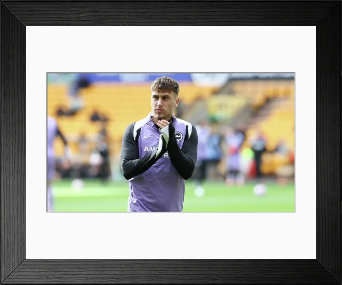 Framed Print : Wolverhampton Wanderers v Brighton and Hove Albion Premier League 05OCT25 Framed Print : Wolverhampton Wanderers v Brighton and Hove Albion Premier League 05OCT25