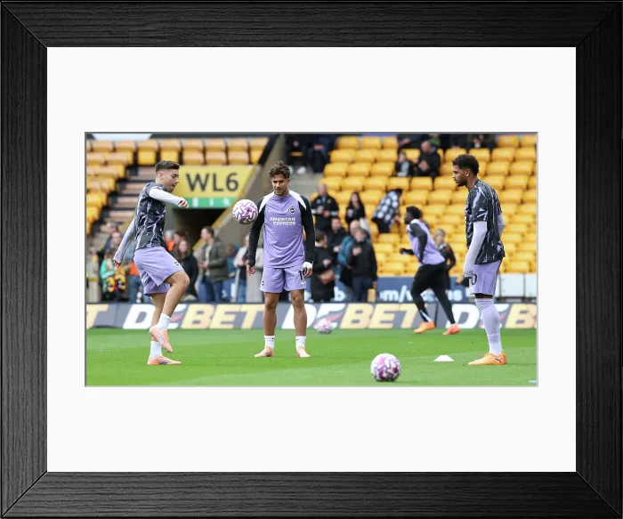 Framed Print : Wolverhampton Wanderers v Brighton and Hove Albion Premier League 05OCT25 Framed Print : Wolverhampton Wanderers v Brighton and Hove Albion Premier League 05OCT25