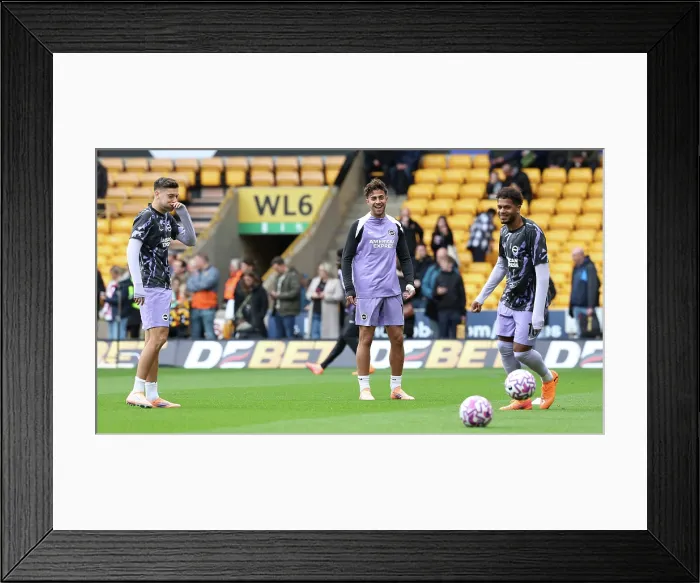 Framed Print : Wolverhampton Wanderers v Brighton and Hove Albion Premier League 05OCT25 Framed Print : Wolverhampton Wanderers v Brighton and Hove Albion Premier League 05OCT25