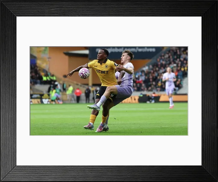Framed Print : Wolverhampton Wanderers v Brighton and Hove Albion Premier League 05OCT25 Framed Print : Wolverhampton Wanderers v Brighton and Hove Albion Premier League 05OCT25