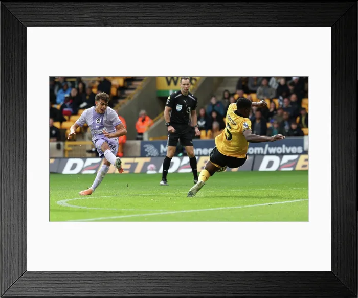 Framed Print : Wolverhampton Wanderers v Brighton and Hove Albion Premier League 05OCT25 Framed Print : Wolverhampton Wanderers v Brighton and Hove Albion Premier League 05OCT25