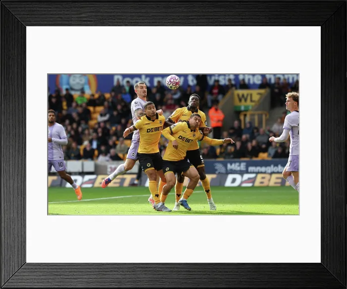 Framed Print : Wolverhampton Wanderers v Brighton and Hove Albion Premier League 05OCT25 Framed Print : Wolverhampton Wanderers v Brighton and Hove Albion Premier League 05OCT25