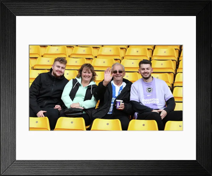 Framed Print : Wolverhampton Wanderers v Brighton and Hove Albion Premier League 05OCT25 Framed Print : Wolverhampton Wanderers v Brighton and Hove Albion Premier League 05OCT25