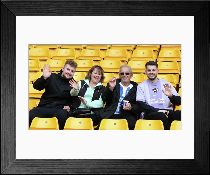 Framed Print : Wolverhampton Wanderers v Brighton and Hove Albion Premier League 05OCT25 Framed Print : Wolverhampton Wanderers v Brighton and Hove Albion Premier League 05OCT25
