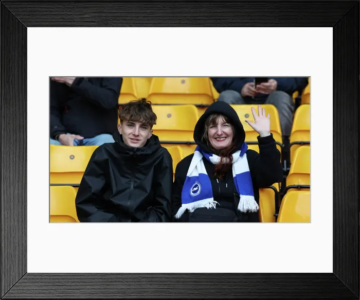 Framed Print : Wolverhampton Wanderers v Brighton and Hove Albion Premier League 05OCT25 Framed Print : Wolverhampton Wanderers v Brighton and Hove Albion Premier League 05OCT25
