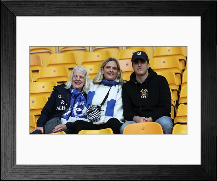 Framed Print : Wolverhampton Wanderers v Brighton and Hove Albion Premier League 05OCT25 Framed Print : Wolverhampton Wanderers v Brighton and Hove Albion Premier League 05OCT25