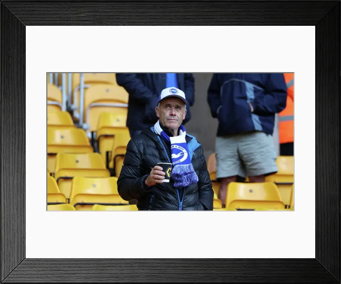 Framed Print : Wolverhampton Wanderers v Brighton and Hove Albion Premier League 05OCT25 Framed Print : Wolverhampton Wanderers v Brighton and Hove Albion Premier League 05OCT25