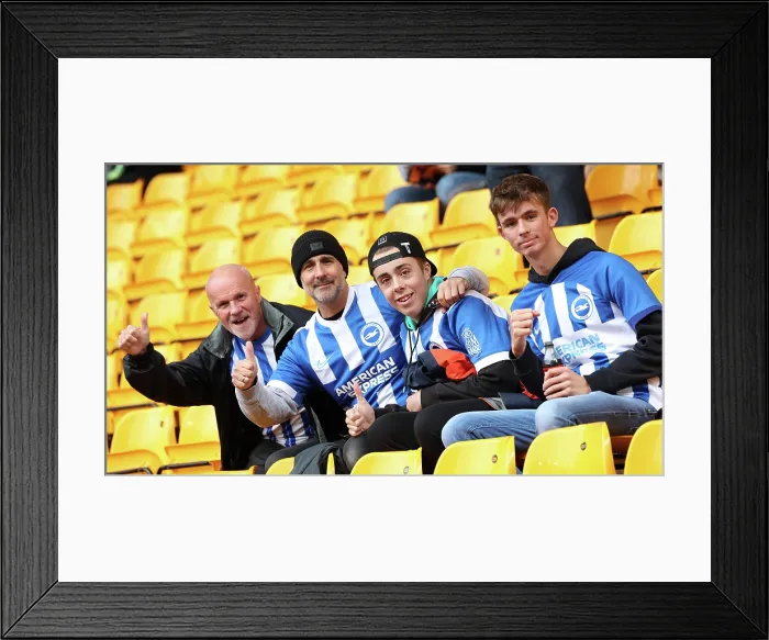 Framed Print : Wolverhampton Wanderers v Brighton and Hove Albion Premier League 05OCT25 Framed Print : Wolverhampton Wanderers v Brighton and Hove Albion Premier League 05OCT25