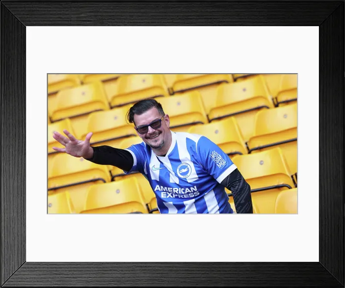 Framed Print : Wolverhampton Wanderers v Brighton and Hove Albion Premier League 05OCT25 Framed Print : Wolverhampton Wanderers v Brighton and Hove Albion Premier League 05OCT25