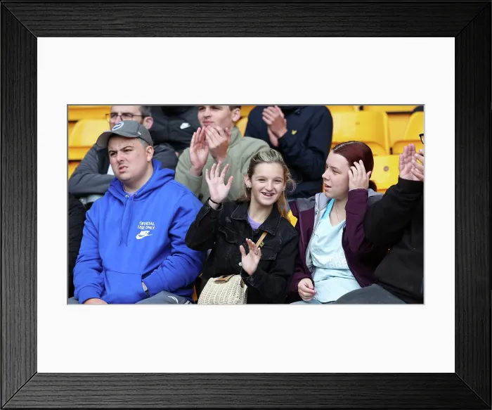 Framed Print : Wolverhampton Wanderers v Brighton and Hove Albion Premier League 05OCT25 Framed Print : Wolverhampton Wanderers v Brighton and Hove Albion Premier League 05OCT25