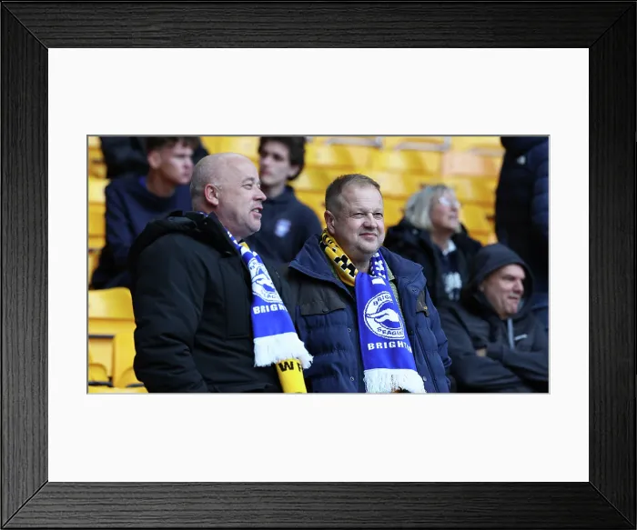 Framed Print : Wolverhampton Wanderers v Brighton and Hove Albion Premier League 05OCT25 Framed Print : Wolverhampton Wanderers v Brighton and Hove Albion Premier League 05OCT25