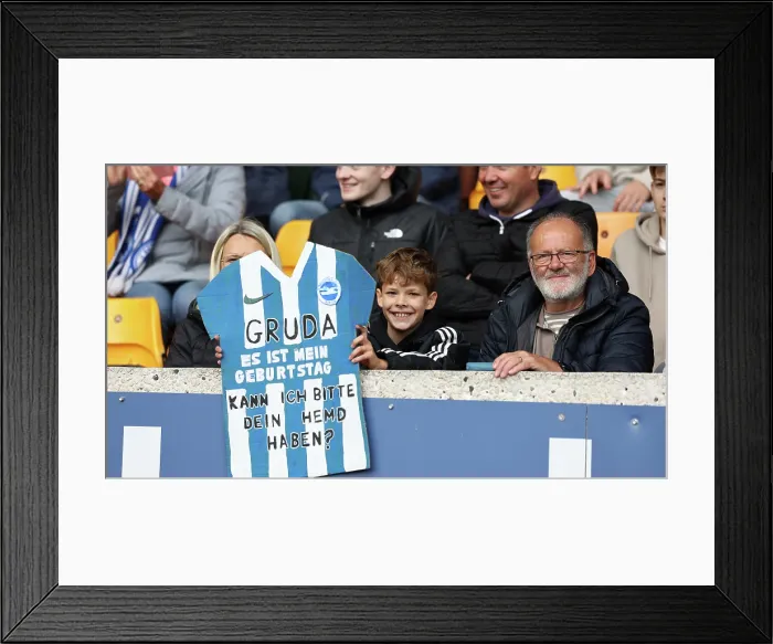 Framed Print : Wolverhampton Wanderers v Brighton and Hove Albion Premier League 05OCT25 Framed Print : Wolverhampton Wanderers v Brighton and Hove Albion Premier League 05OCT25