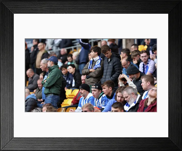 Framed Print : Wolverhampton Wanderers v Brighton and Hove Albion Premier League 05OCT25 Framed Print : Wolverhampton Wanderers v Brighton and Hove Albion Premier League 05OCT25