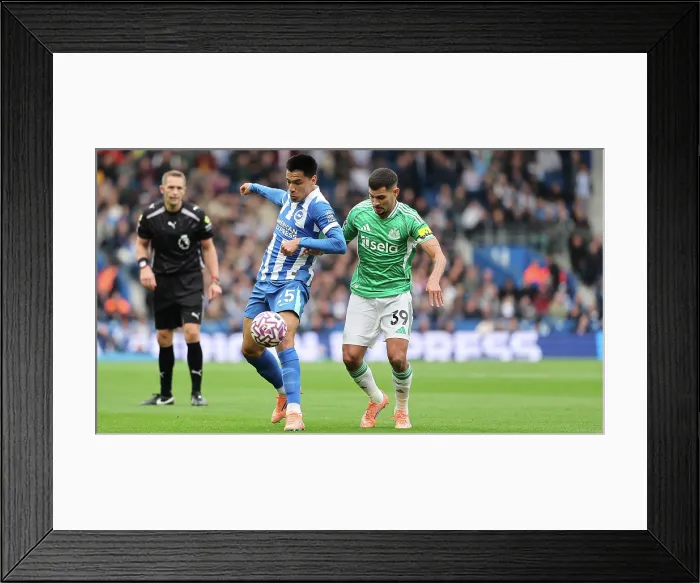 Framed Print : Brighton and Hove Albion v Newcastle United Premier League 18OCT25 Framed Print : Brighton and Hove Albion v Newcastle United Premier League 18OCT25