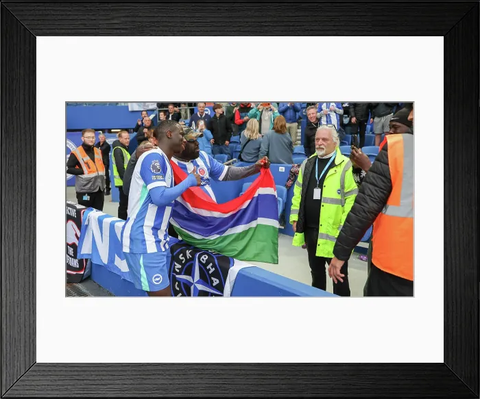 Framed Print : Brighton and Hove Albion v Newcastle United Premier League 18OCT25 Framed Print : Brighton and Hove Albion v Newcastle United Premier League 18OCT25