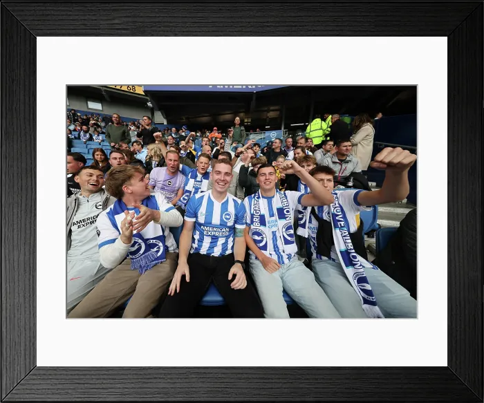 Framed Print : Brighton and Hove Albion v Newcastle United Premier League 18OCT25 Framed Print : Brighton and Hove Albion v Newcastle United Premier League 18OCT25