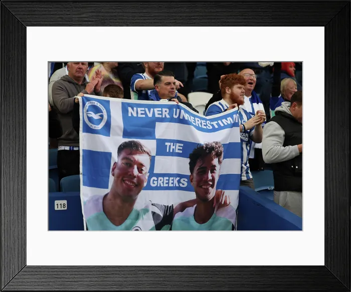 Framed Print : Brighton and Hove Albion v Newcastle United Premier League 18OCT25 Framed Print : Brighton and Hove Albion v Newcastle United Premier League 18OCT25