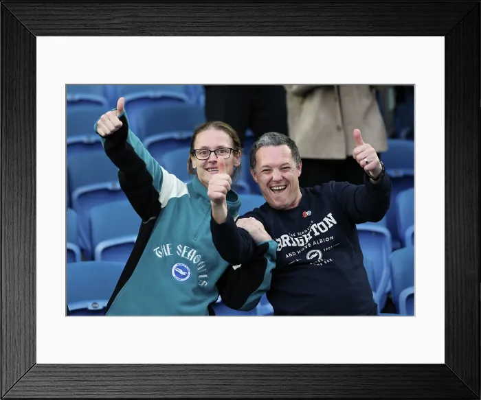Framed Print : Brighton and Hove Albion v Newcastle United Premier League 18OCT25 Framed Print : Brighton and Hove Albion v Newcastle United Premier League 18OCT25