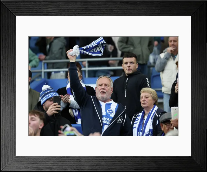 Framed Print : Brighton and Hove Albion v Newcastle United Premier League 18OCT25 Framed Print : Brighton and Hove Albion v Newcastle United Premier League 18OCT25