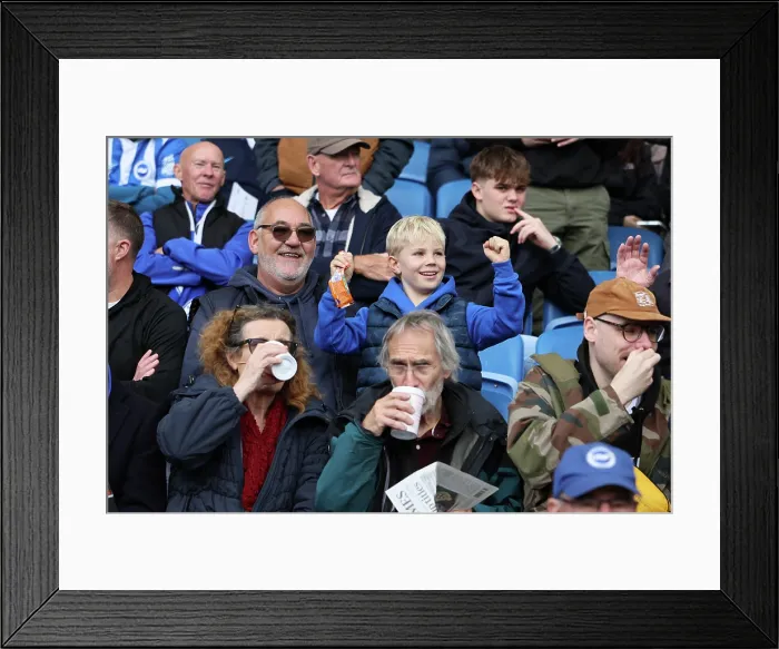 Framed Print : Brighton and Hove Albion v Newcastle United Premier League 18OCT25 Framed Print : Brighton and Hove Albion v Newcastle United Premier League 18OCT25
