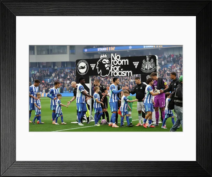 Framed Print : Brighton and Hove Albion v Newcastle United Premier League 18OCT25 Framed Print : Brighton and Hove Albion v Newcastle United Premier League 18OCT25