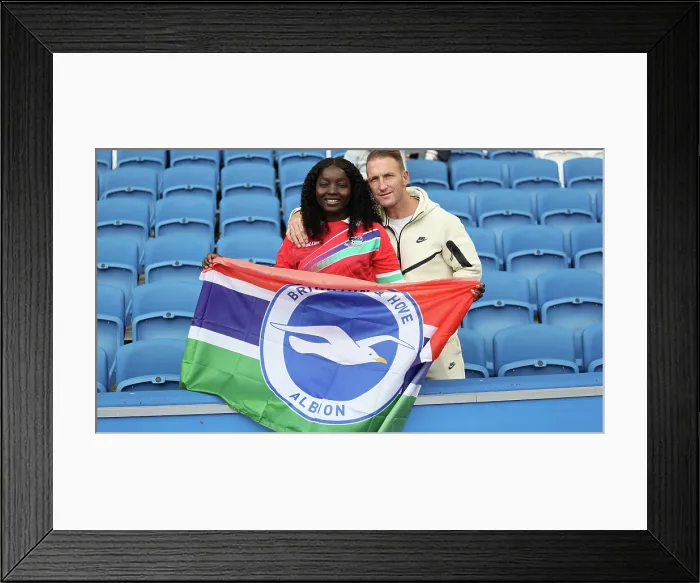 Framed Print : Brighton and Hove Albion v Newcastle United Premier League 18OCT25 Framed Print : Brighton and Hove Albion v Newcastle United Premier League 18OCT25