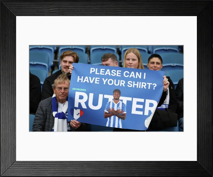 Framed Print : Brighton and Hove Albion v Newcastle United Premier League 18OCT25 Framed Print : Brighton and Hove Albion v Newcastle United Premier League 18OCT25