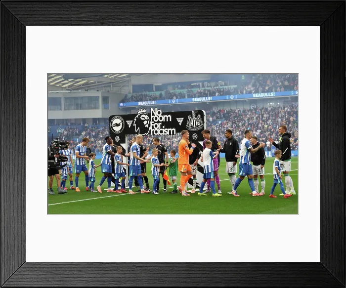 Framed Print : Brighton and Hove Albion v Newcastle United Premier League 18OCT25 Framed Print : Brighton and Hove Albion v Newcastle United Premier League 18OCT25