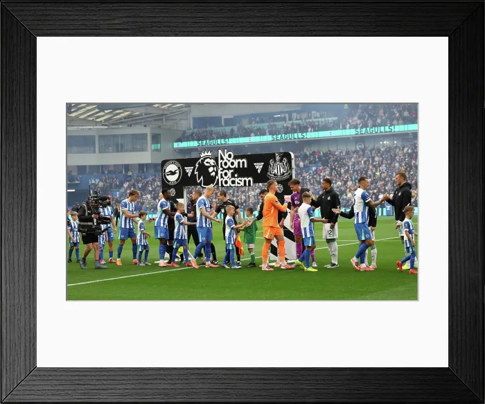 Framed Print : Brighton and Hove Albion v Newcastle United Premier League 18OCT25 Framed Print : Brighton and Hove Albion v Newcastle United Premier League 18OCT25