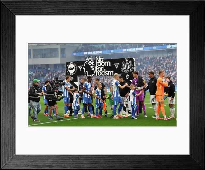 Framed Print : Brighton and Hove Albion v Newcastle United Premier League 18OCT25 Framed Print : Brighton and Hove Albion v Newcastle United Premier League 18OCT25