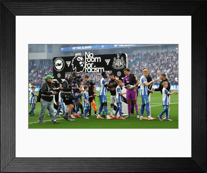 Framed Print : Brighton and Hove Albion v Newcastle United Premier League 18OCT25 Framed Print : Brighton and Hove Albion v Newcastle United Premier League 18OCT25