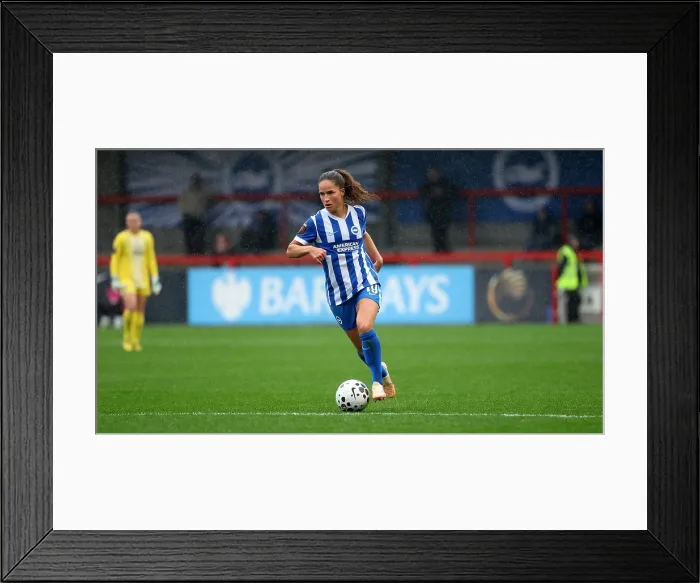 Framed Print : Brighton and Hove Albion Women v Southampton Women Subway League Cup 19OCT25 Framed Print : Brighton and Hove Albion Women v Southampton Women Subway League Cup 19OCT25