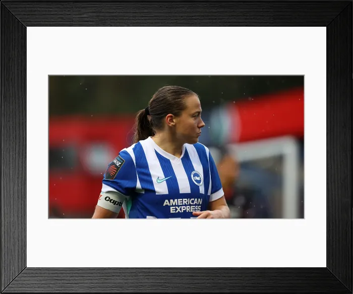 Framed Print : Brighton and Hove Albion Women v Southampton Women Subway League Cup 19OCT25 Framed Print : Brighton and Hove Albion Women v Southampton Women Subway League Cup 19OCT25