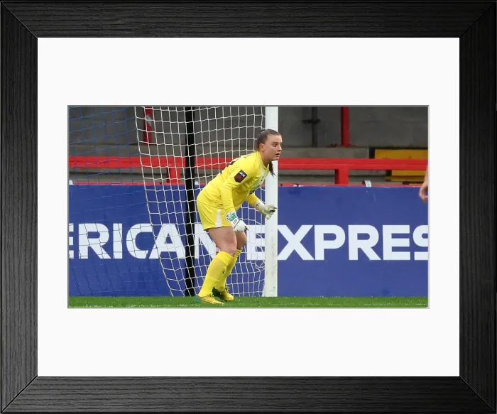 Framed Print : Brighton and Hove Albion Women v Southampton Women Subway League Cup 19OCT25