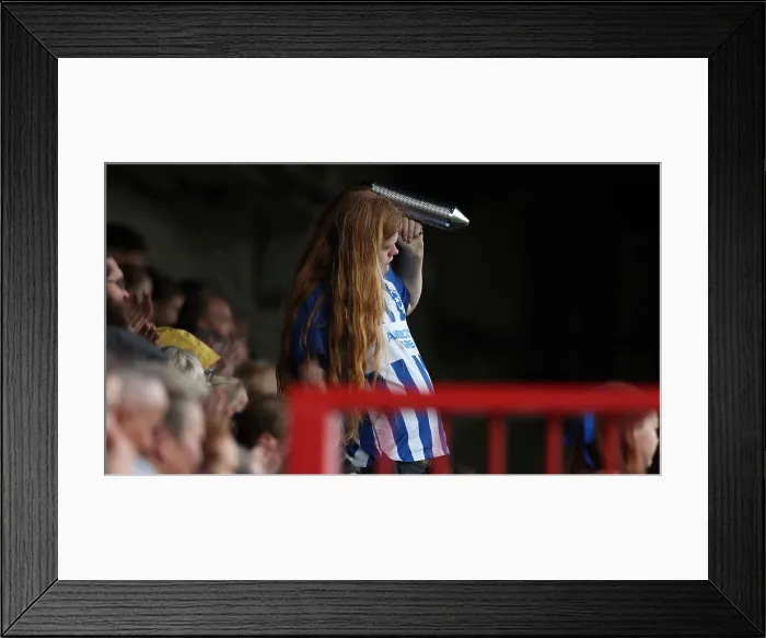Framed Print : Brighton and Hove Albion Women v Southampton Women Subway League Cup 19OCT25