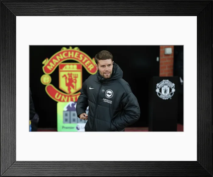 Framed Print : Manchester United v Brighton and Hove Albion Premier League 25OCT25 Framed Print : Manchester United v Brighton and Hove Albion Premier League 25OCT25