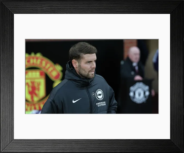 Framed Print : Manchester United v Brighton and Hove Albion Premier League 25OCT25 Framed Print : Manchester United v Brighton and Hove Albion Premier League 25OCT25