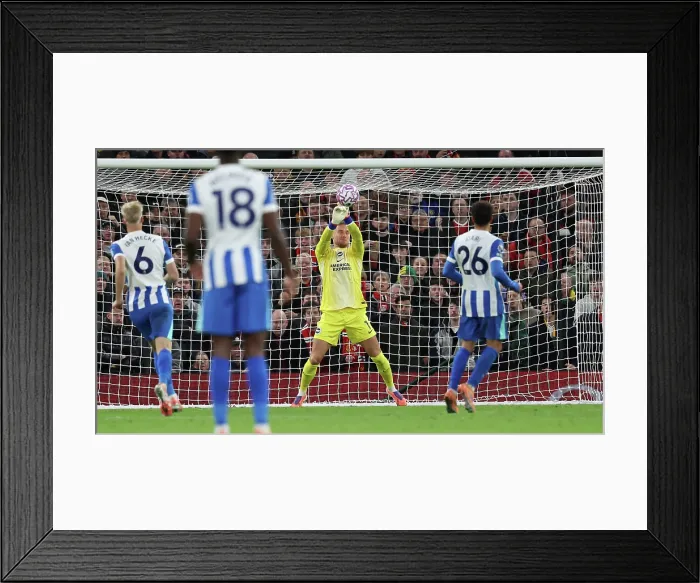 Framed Print : Manchester United v Brighton and Hove Albion Premier League 25OCT25 Framed Print : Manchester United v Brighton and Hove Albion Premier League 25OCT25