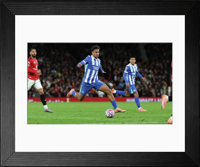 Framed Print : Manchester United v Brighton and Hove Albion Premier League 25OCT25 Framed Print : Manchester United v Brighton and Hove Albion Premier League 25OCT25