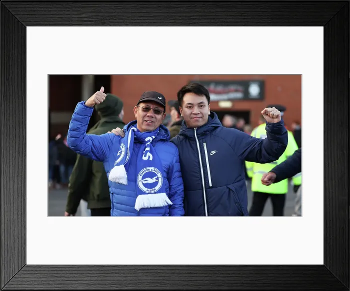 Framed Print : Manchester United v Brighton and Hove Albion Premier League 25OCT25 Framed Print : Manchester United v Brighton and Hove Albion Premier League 25OCT25