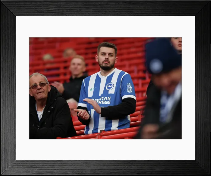 Framed Print : Manchester United v Brighton and Hove Albion Premier League 25OCT25 Framed Print : Manchester United v Brighton and Hove Albion Premier League 25OCT25